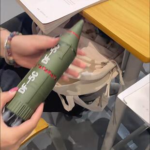 东风5C笔筒彷真军事导弹发射器模型摆件可拆分三种形态学生文具盒