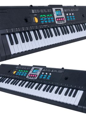 61 Key Kids Electronic Piano Keyboard Quick Start Recording