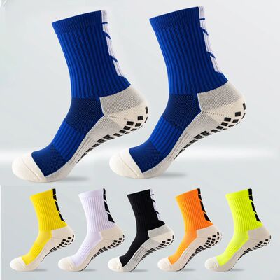 5 Pairs Winter Sport Socks for Men Non-Slip Running Football