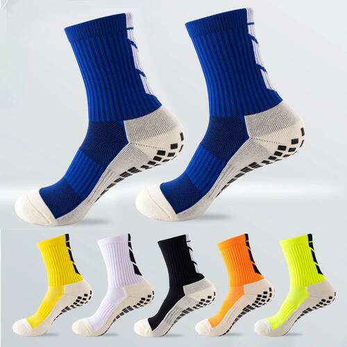 5 Pairs Winter Sport Socks for Men Non-Slip Running Football
