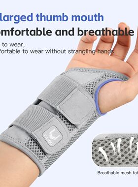 Wrist Brace for Carpal Tunnel Support Brace with Splints Han