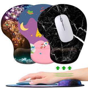 Soft Wrist Rest Mouse Pad Silicone Ergonomic Hand Support No