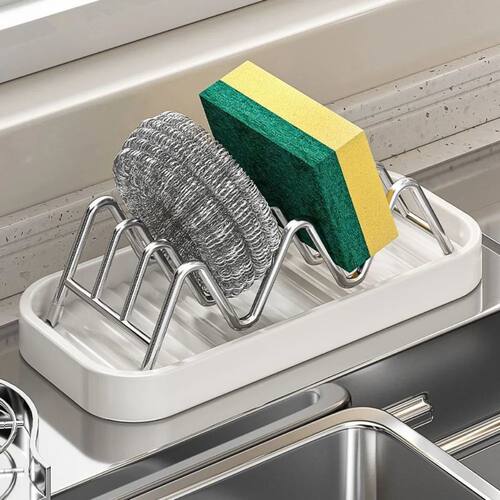 Stainless Steel Minimalist Soap Holder Draining Soap Dish fo