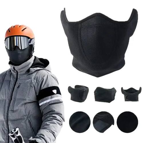 Winter Balaclava Fleece Warmer Motorcycle Face Mask Breathab