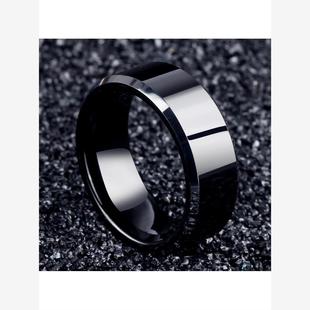 Charm Jewelry ring men stainless steel Black Rings For Women