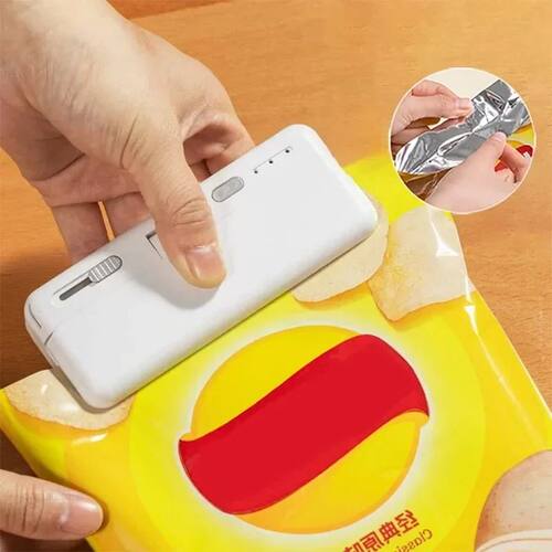 Plastic Bag Sealer Heat Bag Sealing Machine Handheld Vacuum
