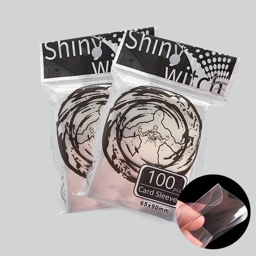 100pcs 65*90/61*88mm Card Sleeves Cards Protector Barrie for