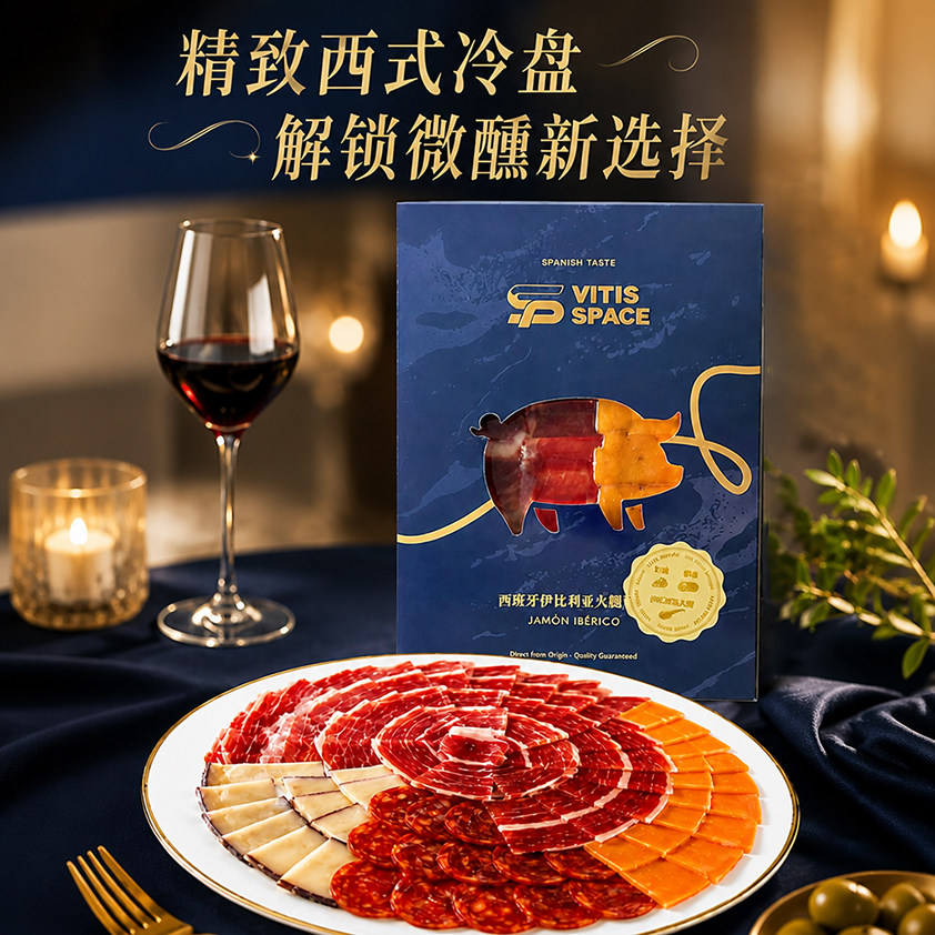 西班牙进口伊比利亚火腿切片黑标