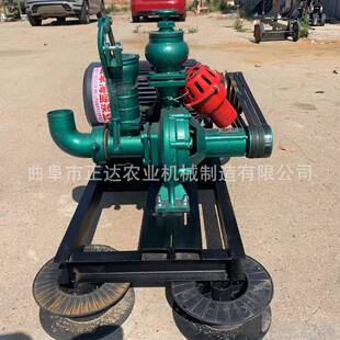 多种动力带动3寸双叶轮喷灌泵扬程150米高压抽水泵单叶轮高压泵