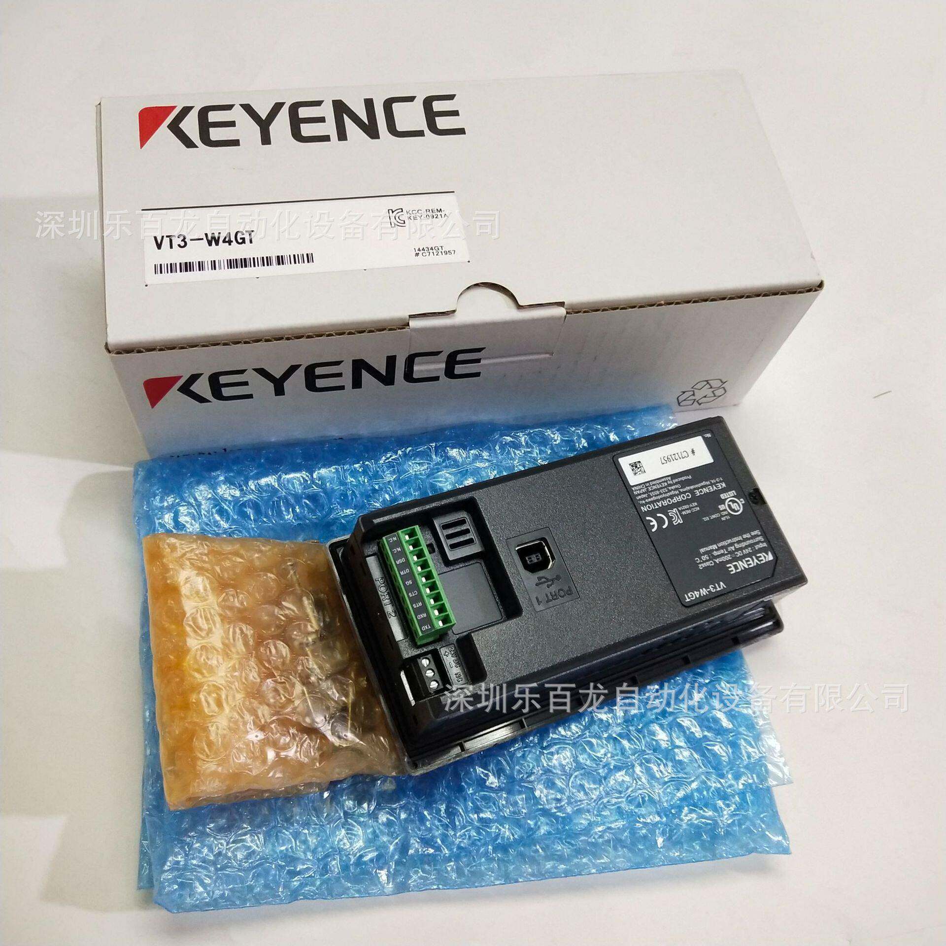 正基恩士V3-W4GT 工现业触摸T屏 全新原装品基恩士 库存货议价