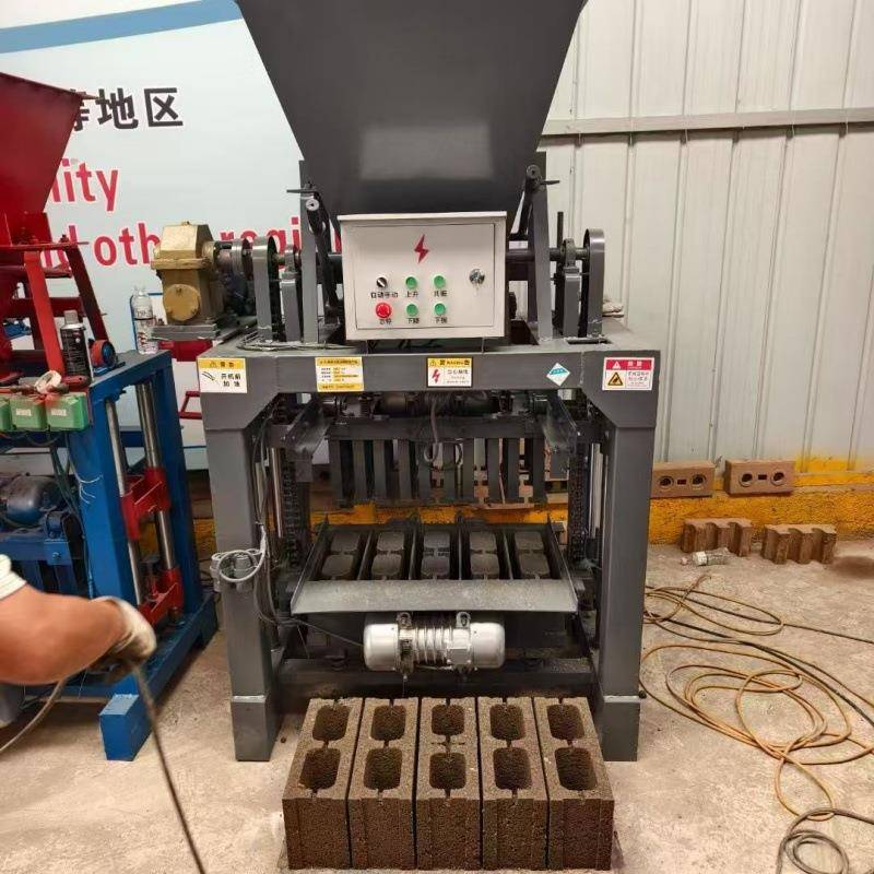 全自动液压小型免烧制砖机透水砖机4-35水泥空心砖机垫块机