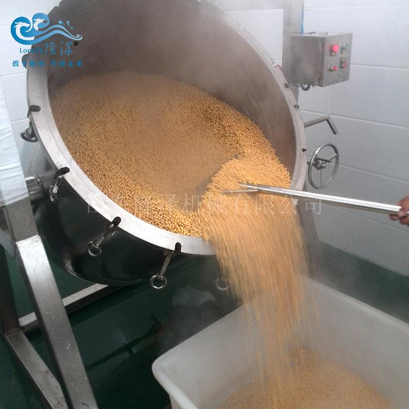 纳豆蒸煮锅 子蒸年煮锅 隆泽品糕食浸粽糖设备 黄豆蜜豆真空浸糖