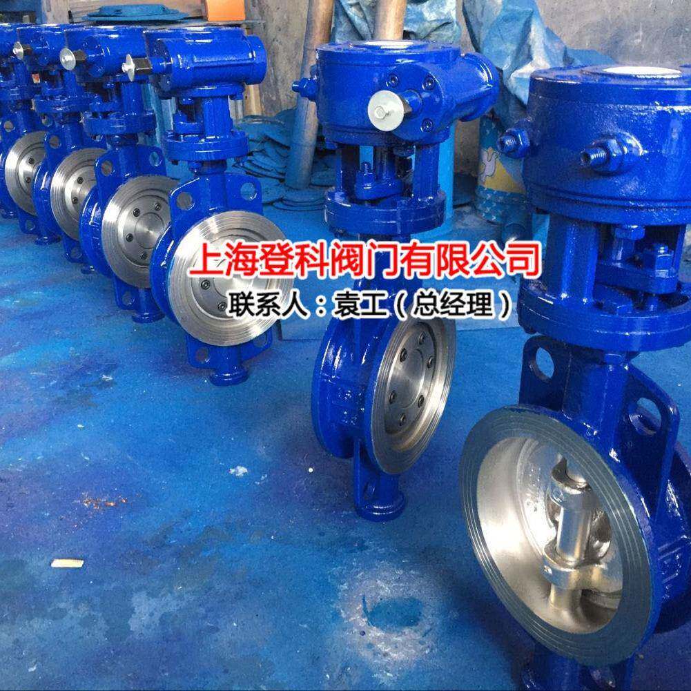 D373H-2登科5CN D3轮00 手动 蜗蜗杆铸钢 对夹式 硬 密封 多层次