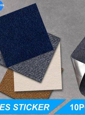 10pcs Self-adhesive Carpet Floor Tiles Sticker 30*30cm Easy