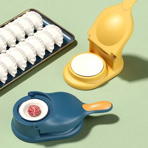 2 In1 Dumpling Maker DIY Kit Wrapper Presser Manual Labor-Sa