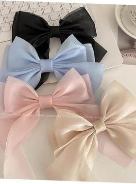 Red bow tie hairpin female Headband hair accessories clip