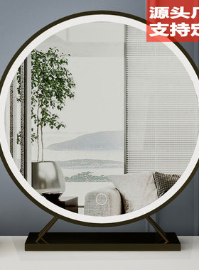 makeup mirror, desktop LED vanity mirror