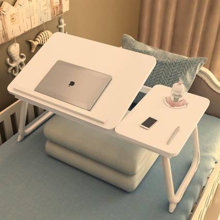 Foldable notebook student dormitory study table bed desk桌子