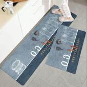 floor mat non 厨房地垫防滑防油耐脏满长条Kitchen slip carpet
