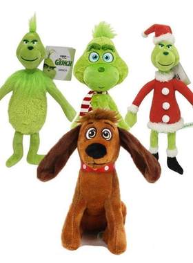 18-32cm How Grinchs Stole Plush Tools Christmas Grinch Anima