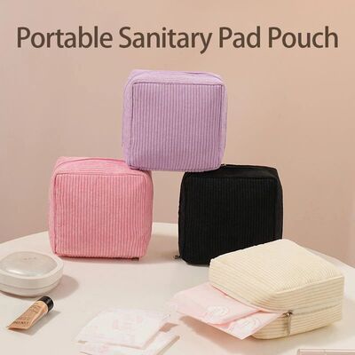 Toiletry Bag Sanitary Pad Pouch Pad Pouch Cute Cosmetic Stor