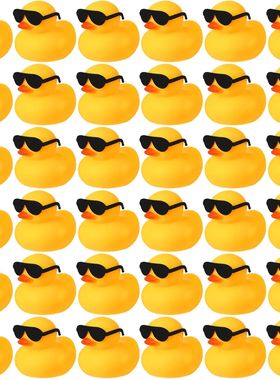 24PCS Duck Toys Mini Rubber Ducks Squeak and Float Duc