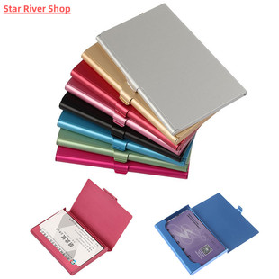 Business Flip Card Case Creative Portable Stainless Steel Al