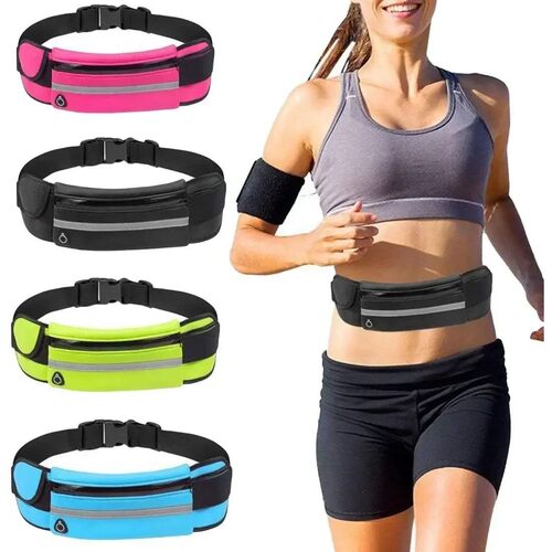 Running Sports Belt Wasit Pack Pockets for Men Women Hiking