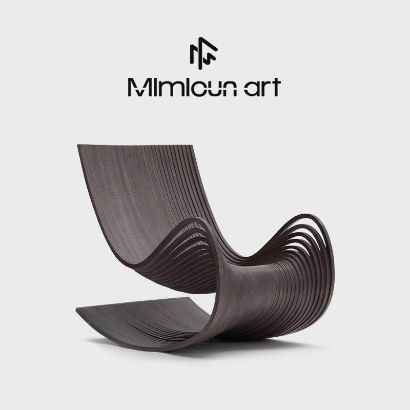 米米村设计师摇椅单人实木躺椅阳台休闲椅家用客厅卧室懒人沙发椅,住宅家具,摇椅,淘宝优惠券,粉丝福利购,淘宝优惠卷