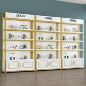 化妆品展示柜子美容院产品美甲理髲店置物架首饰柜货架多层展示柜