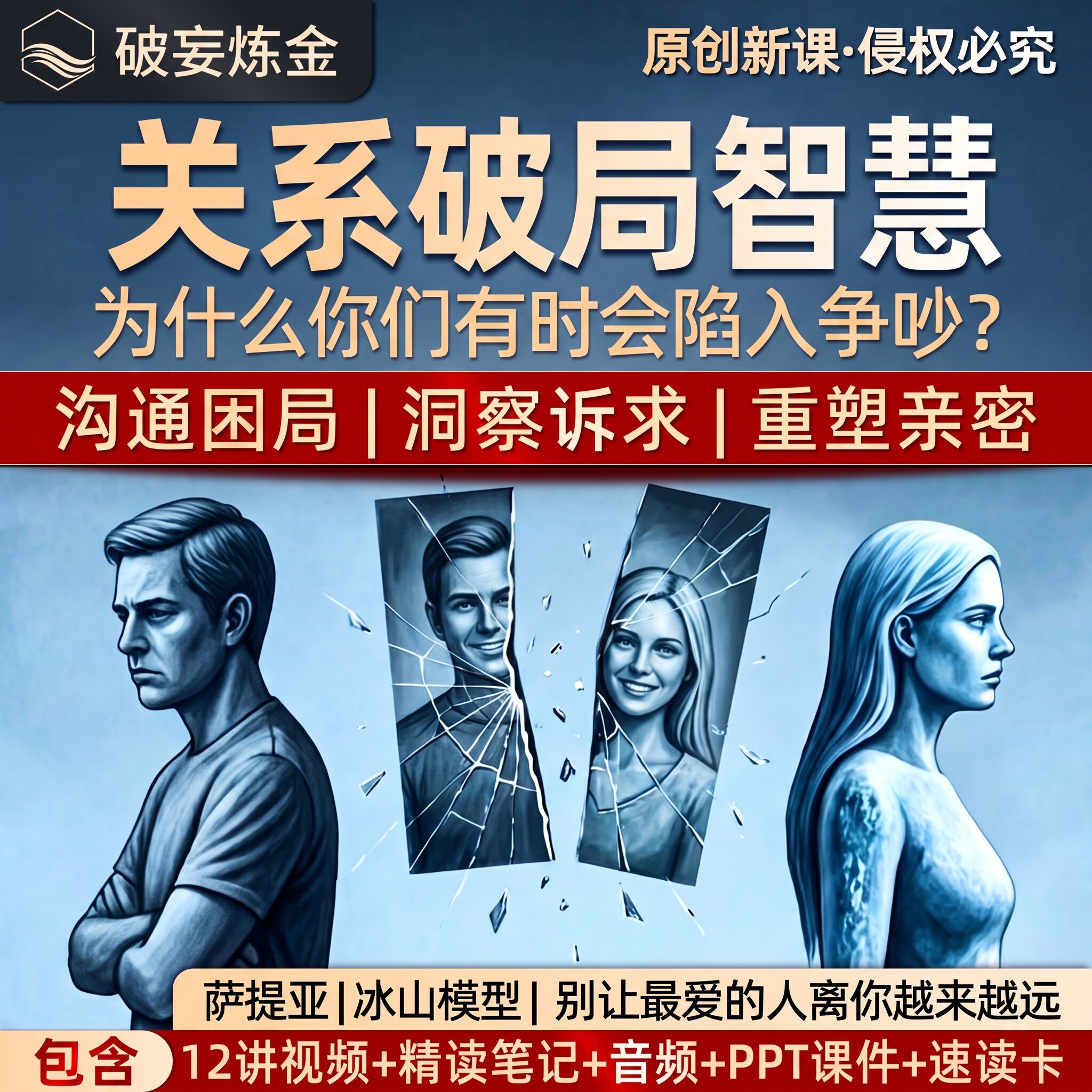 萨提亚冰山系统课家庭亲密沟通