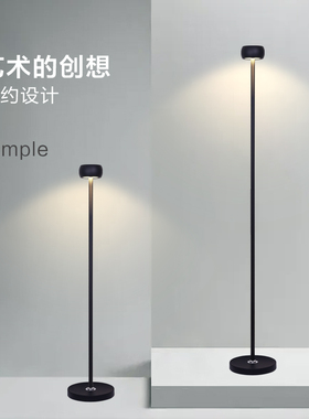 北欧客厅极简ins风落地灯主卧室床头氛围LED立式台灯沙发灯P08