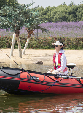 hider海的曼勃钓鱼船加厚冲锋舟铝合金底板1.2/1.65厚度橡皮艇