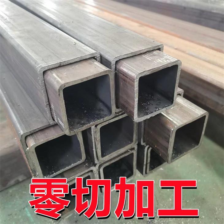 加厚无缝方管碳钢材质 机械伸缩臂专用方形套管组合 激光切割加工