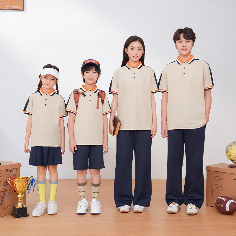 上饶市统一校服夏季短袖长裤短裤图片