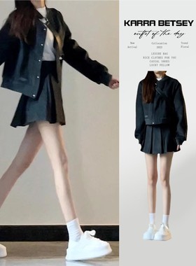 2025新款晚秋初冬套装，女装全套，初秋韩式高端百褶裙