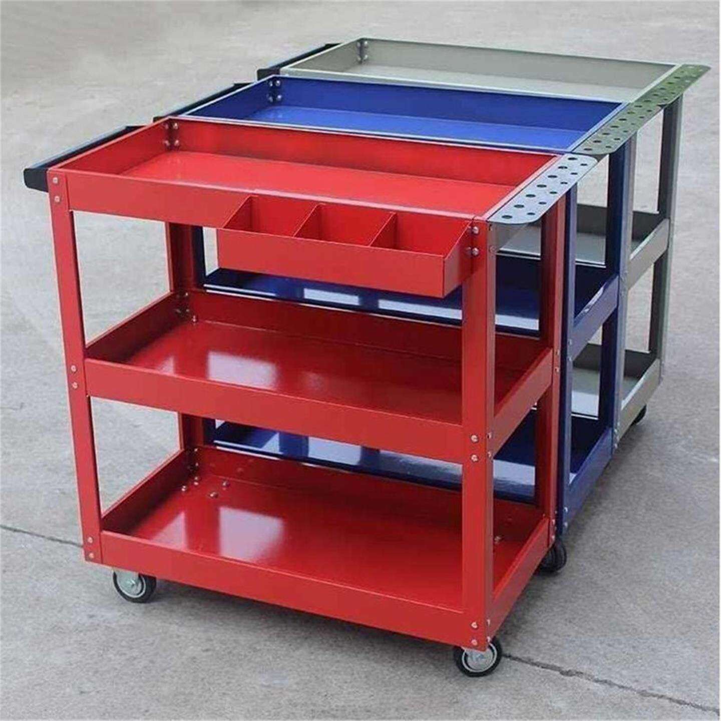 德国品质汽修维修工具车零件车工具车货物架三层四层五层多层移动