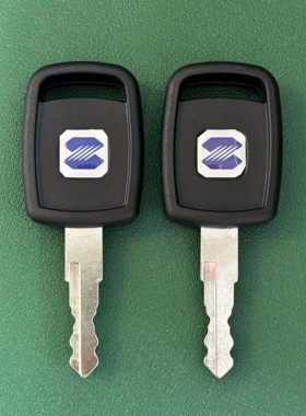 适用于中联吊车20H 25V启动开门点火钥匙 原车老款通用启动开关锁