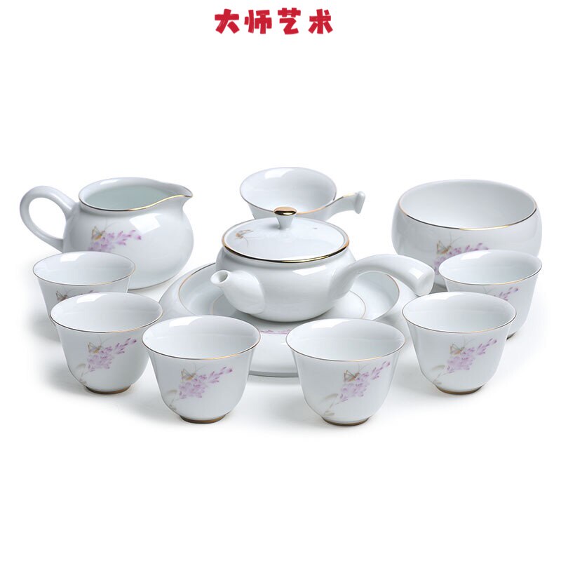 大师艺术高端创意个性家用现代简约茶具套装个性茶壶中国风公道杯