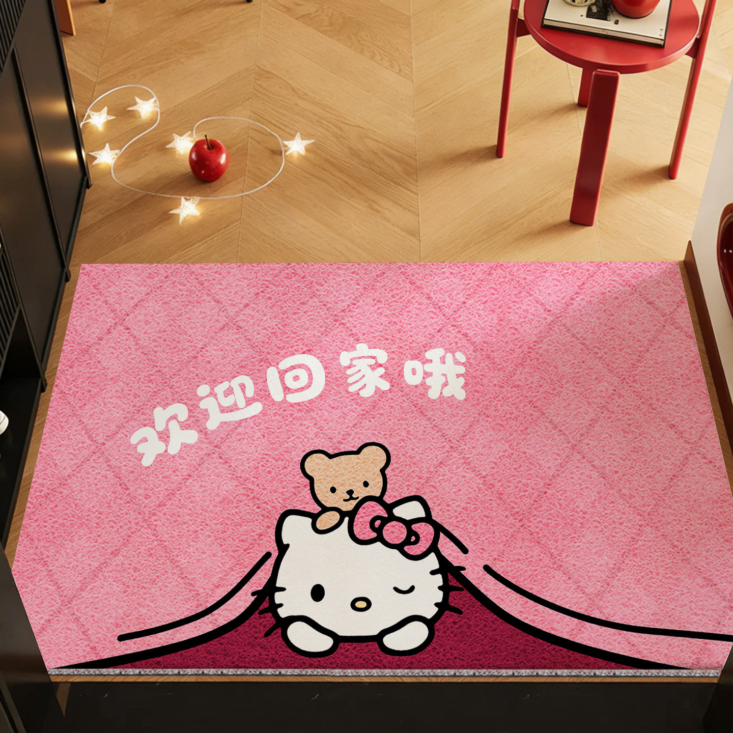 地垫入户门垫卡通家用门厅专用丝圈脚踏垫防滑耐脏耐磨好打理地毯,居家布艺,入户地垫,淘宝优惠券,粉丝福利购,淘宝优惠卷