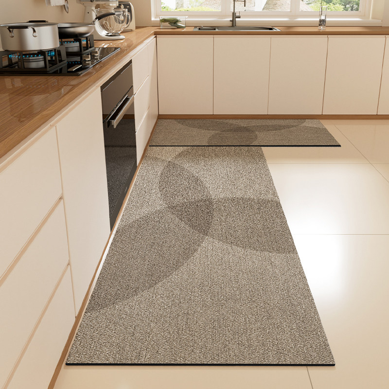厨房地垫2025新款家用可擦免洗脚垫防滑防油专用硅藻泥吸水地毯,居家布艺,厨房地垫,淘宝优惠券,粉丝福利购,淘宝优惠卷