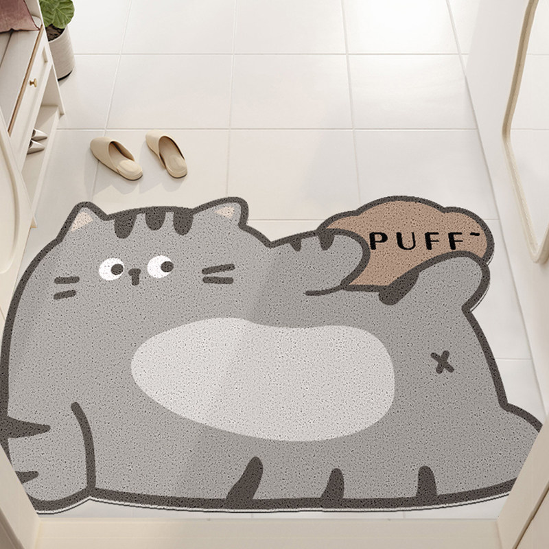 卡通丝圈地垫入户门垫进门门口入门户耐脏防滑可蹭土地毯家用脚垫,居家布艺,家用脚垫,淘宝优惠券,粉丝福利购,淘宝优惠卷