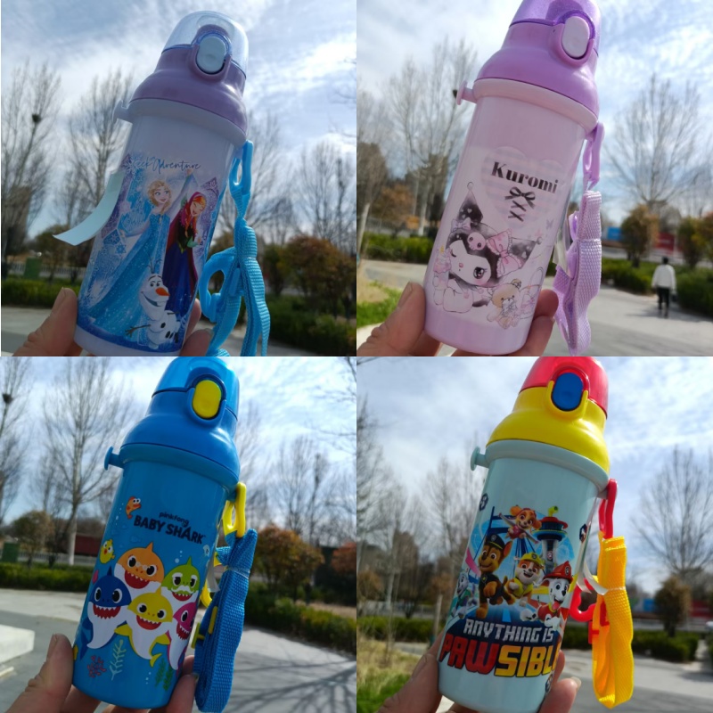 日本正版卡通银离子抗菌水壶