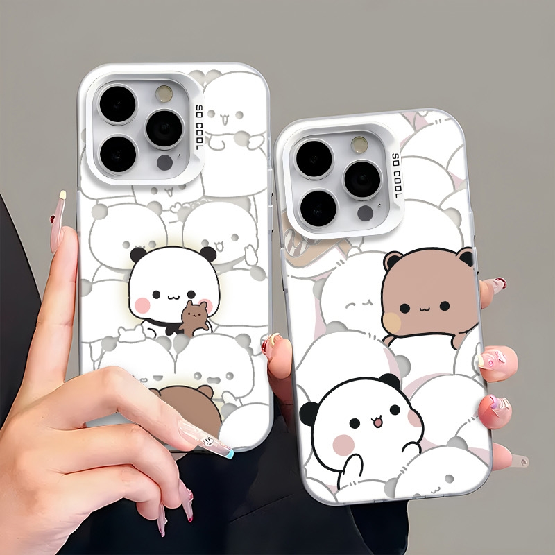 镂空小白狗情侣适用苹果16pro手机壳iphone15适用一加13适用小米15适用红米k80适用荣耀300保护套适用魅族21