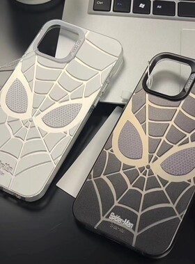 蜘蛛侠情侣适用苹果17pro手机壳iphone17适用一加适用小米17适用红米k90适用荣耀500保护套适用魅族22机壳