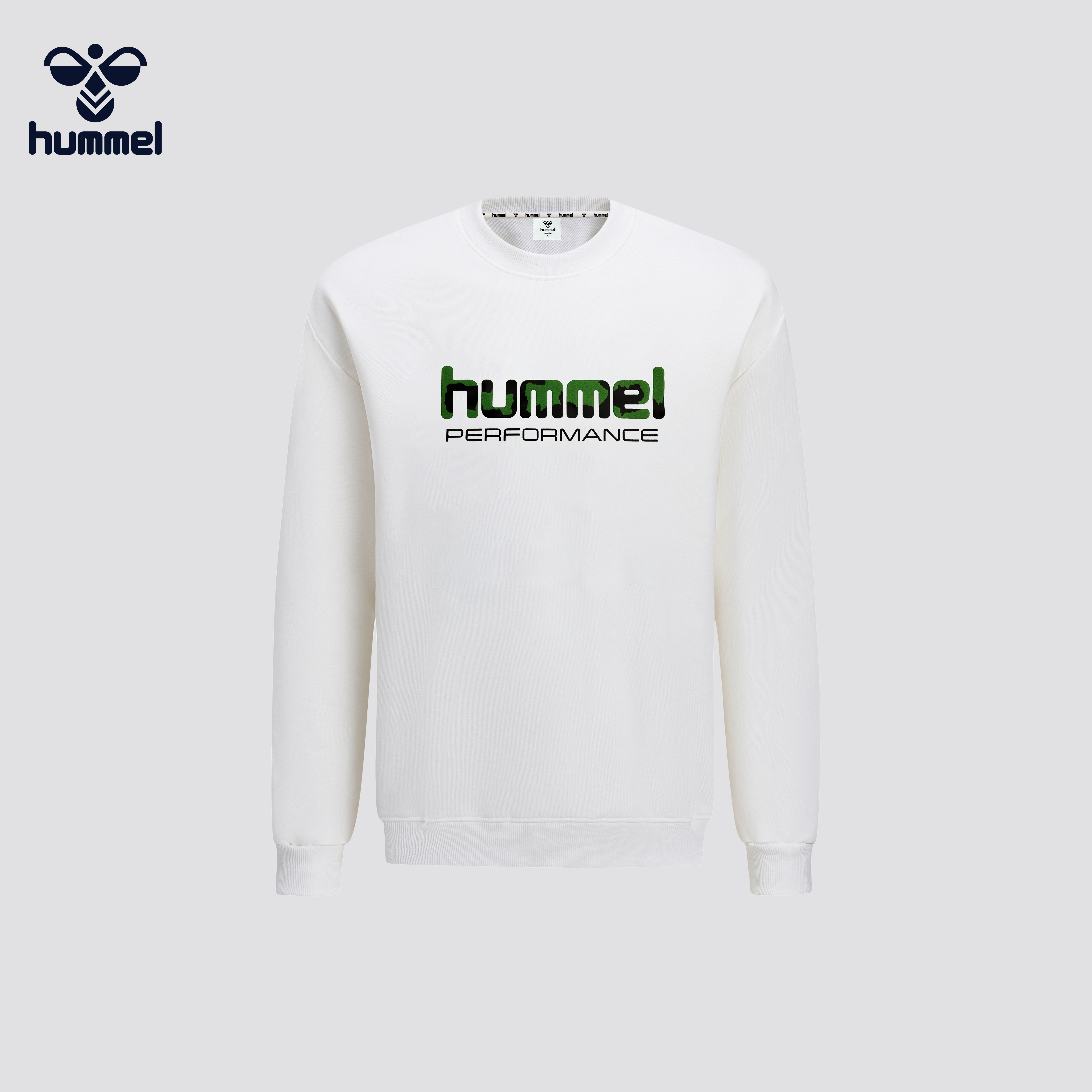 HUMMEL男士套头卫衣简约百搭