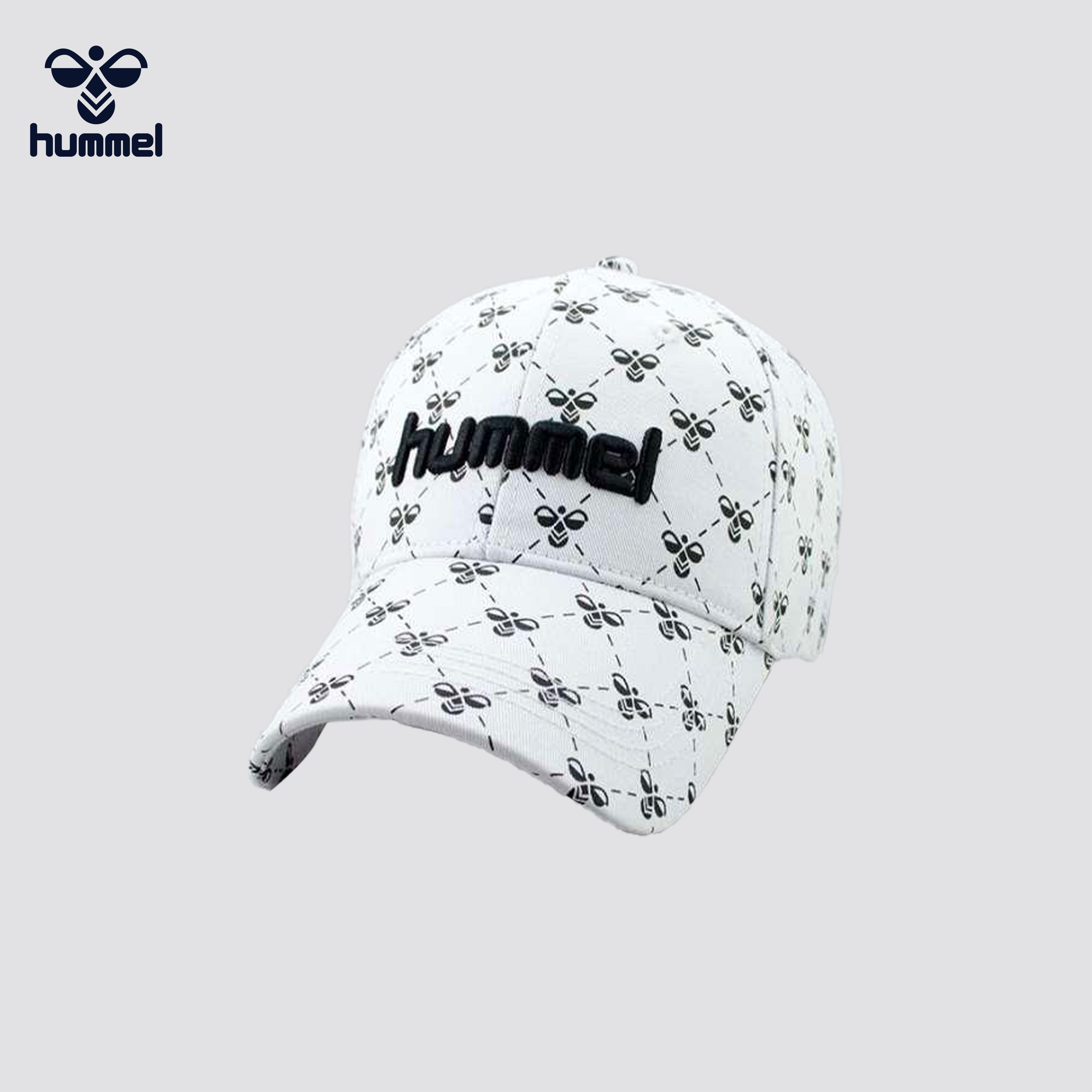 hummel情侣款百搭时尚休闲棒球帽