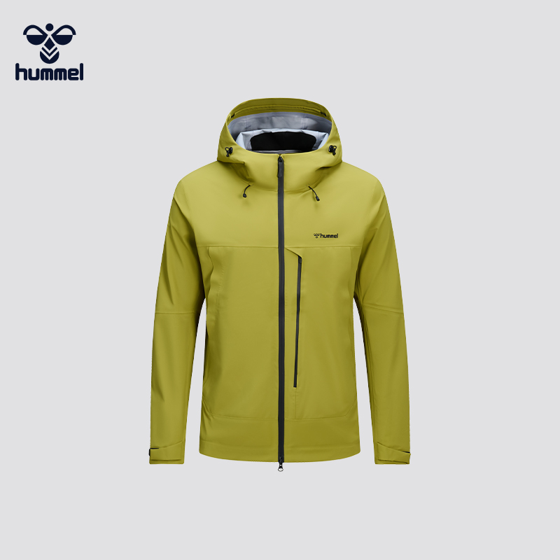 HUMMEL软壳冲锋衣夹克外套男防风防水户外通勤滑雪外套2025新款