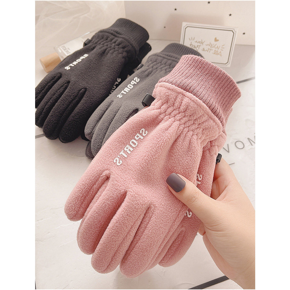 手套女款冬季2026新款保暖加厚加绒骑行电动摩托车冬天男士触屏