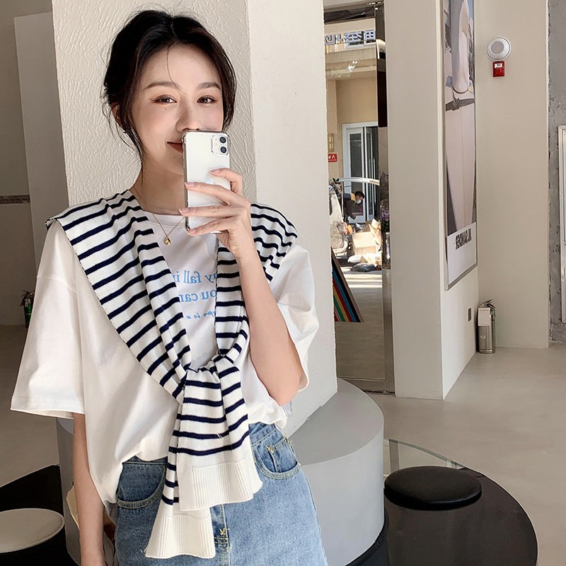 夏季披肩外搭韩版百搭女配裙子